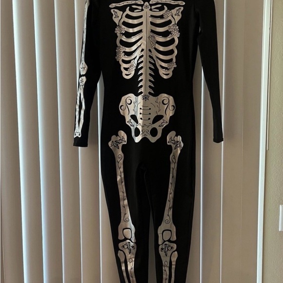 Spirit Black and White Skeleton Costume for Women - Picture 2 of 4